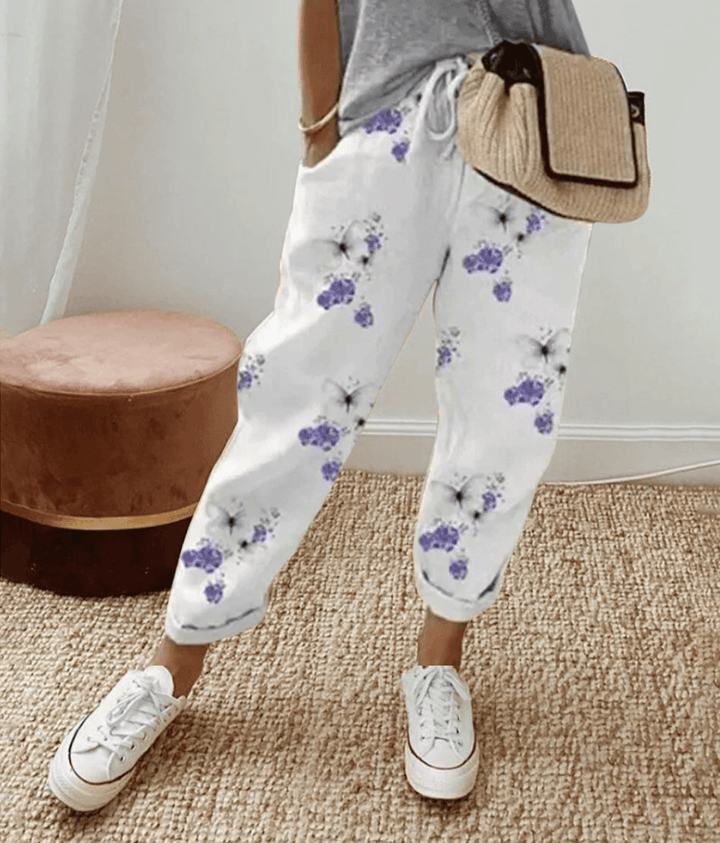 CLAIRE | COTTON COMFORT TROUSERS