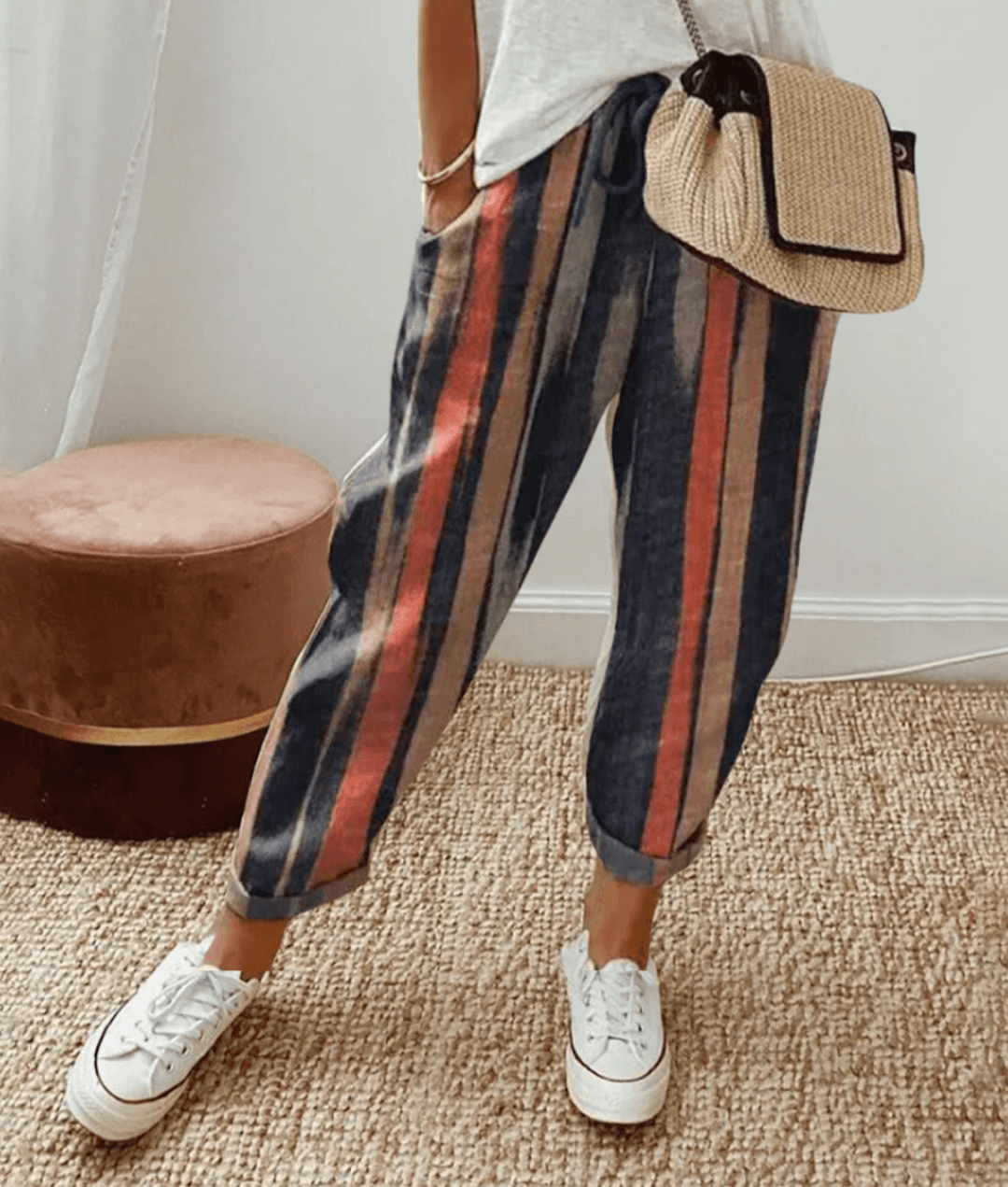 CLAIRE | COTTON COMFORT TROUSERS