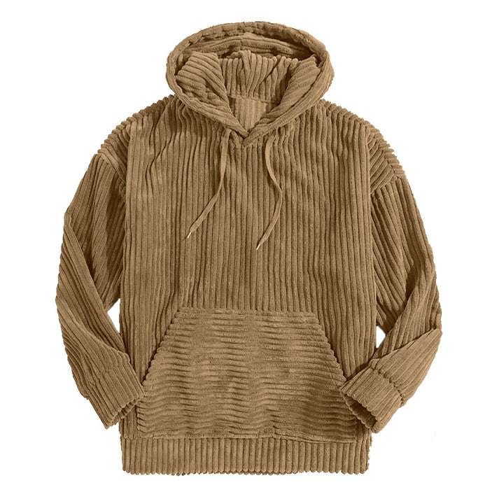 Maxim – Long-Sleeved Corduroy Hoodie