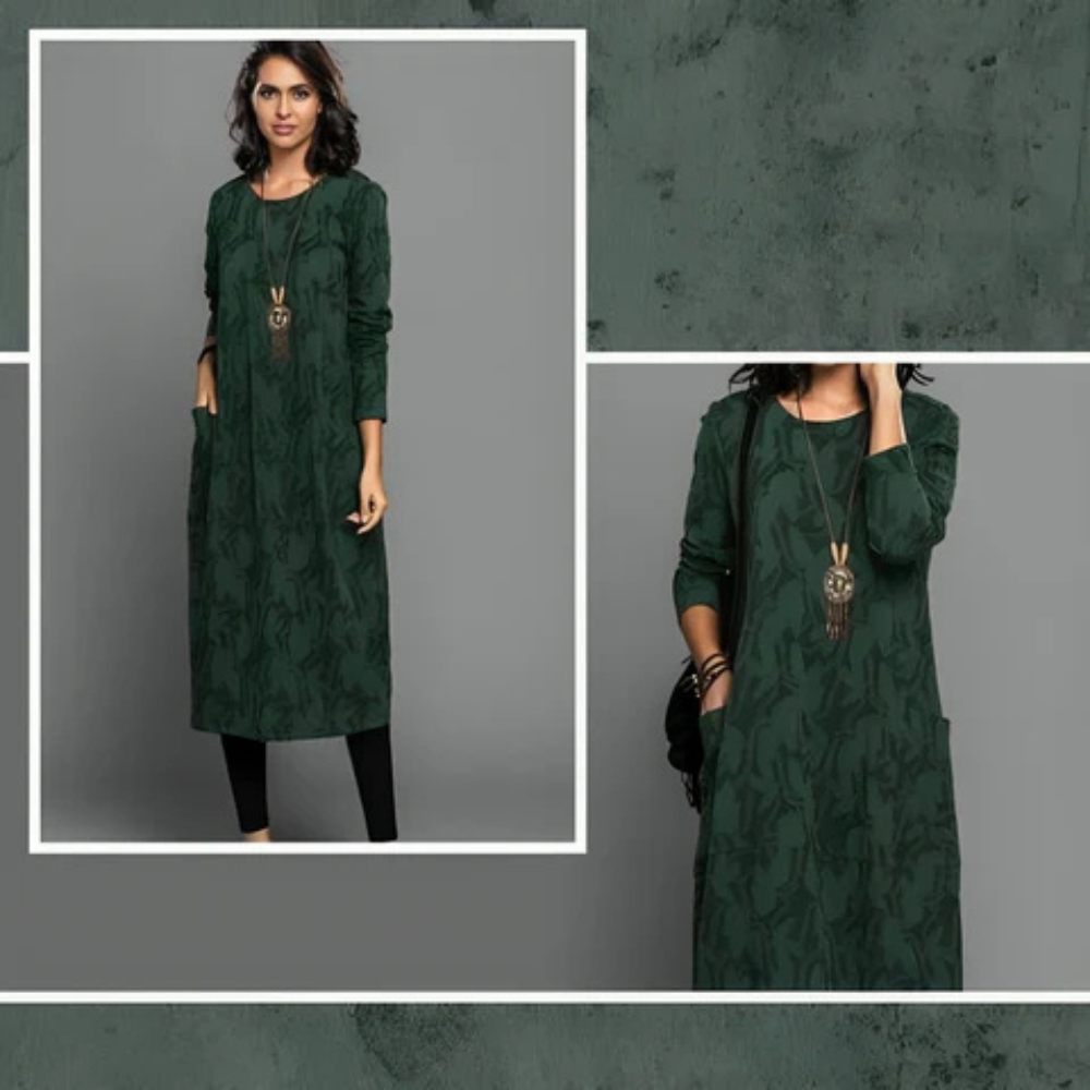 Bertha™ - Elegant Winter Dress