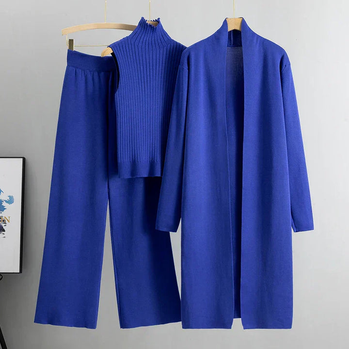 Lena® - 3 Piece of Comfortable Knitted Outfit