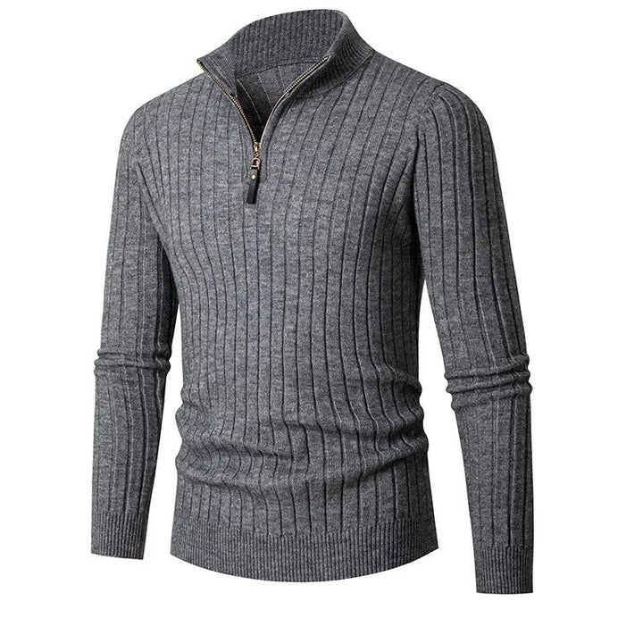 Lennox | Cashmere Half-Zip