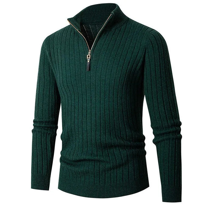Lennox | Cashmere Half-Zip