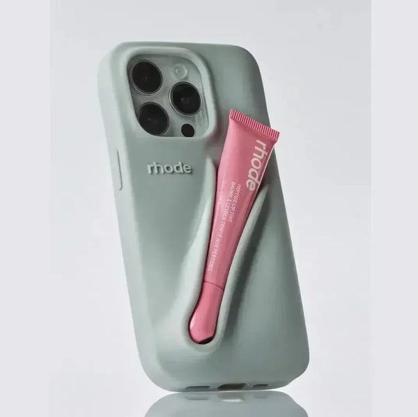 BeautyLoop – iPhone Silicone Case with Lipstick Holder