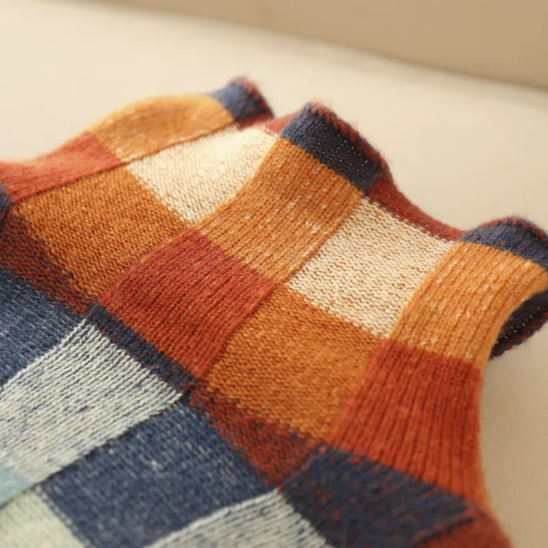 Orla | Checkerboard Pullover