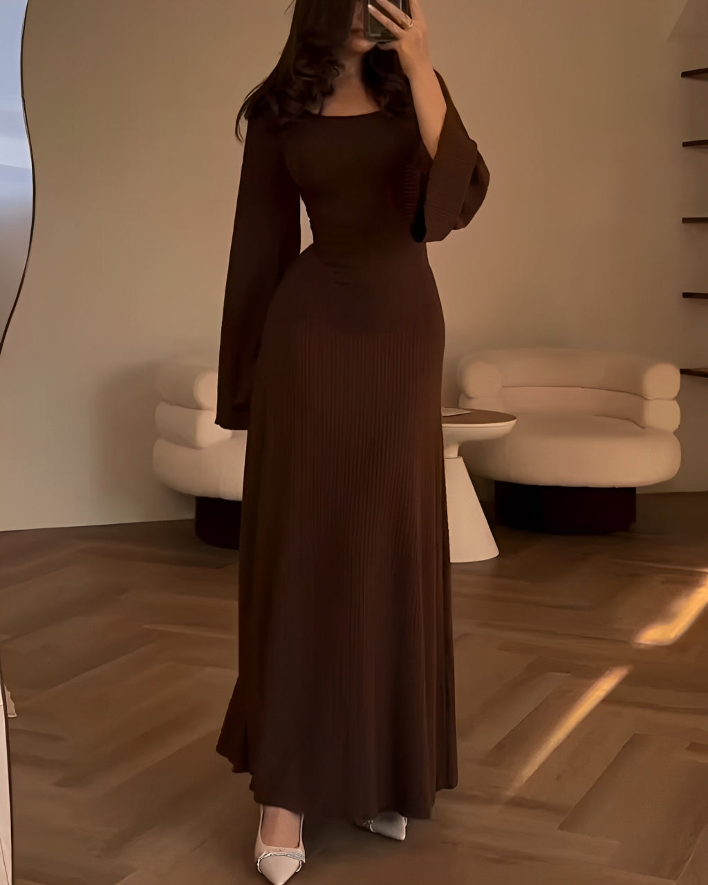 Velia Knit | Maxi Dress