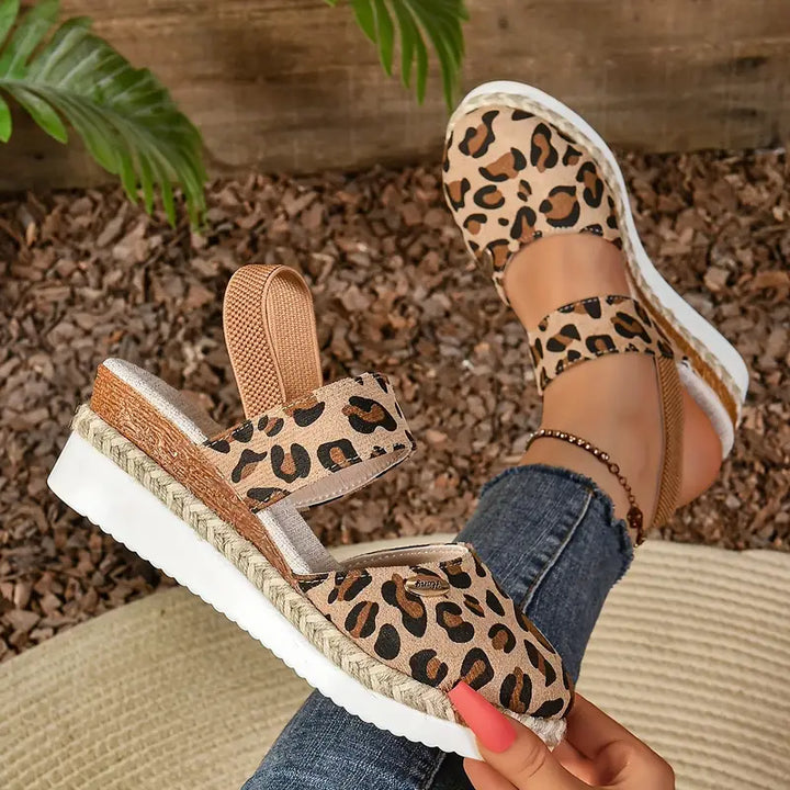 BRENDA - ORTHOPEDIC PLATFORM WEDGE WOMEN'S CASUAL SANDALS