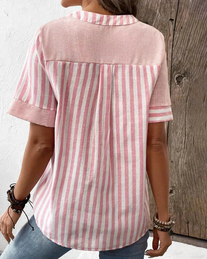 Maya™ Soft Stripe Top