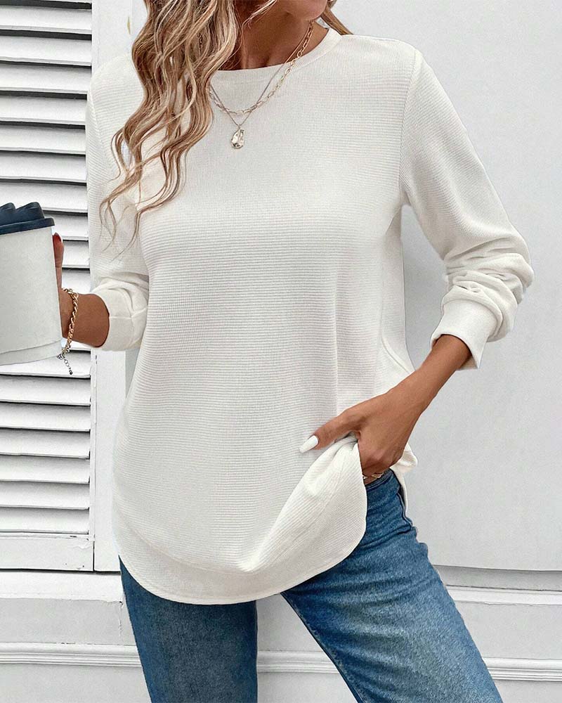 Alisa™ - O-Neck Long Sleeve