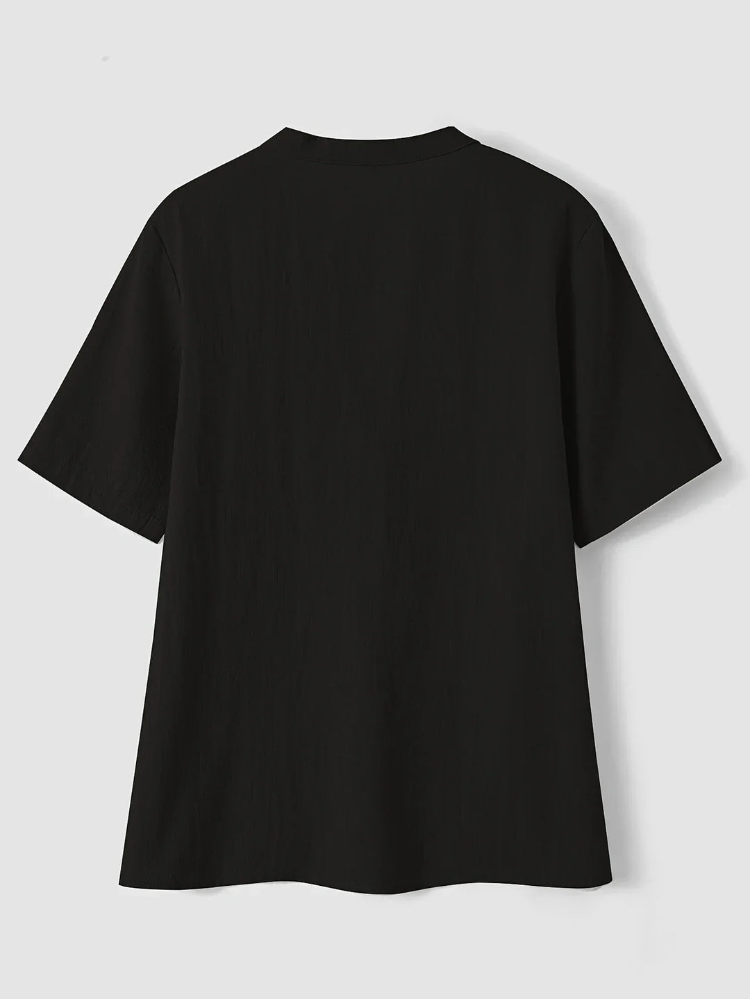 Aurelia – Fashionable V-neck And Short Sleeve Blouse
