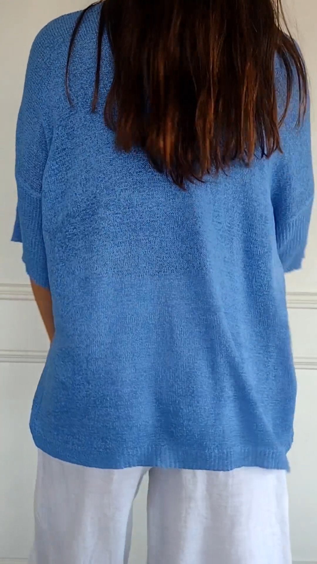 Zara - Knitted V-Neck Top