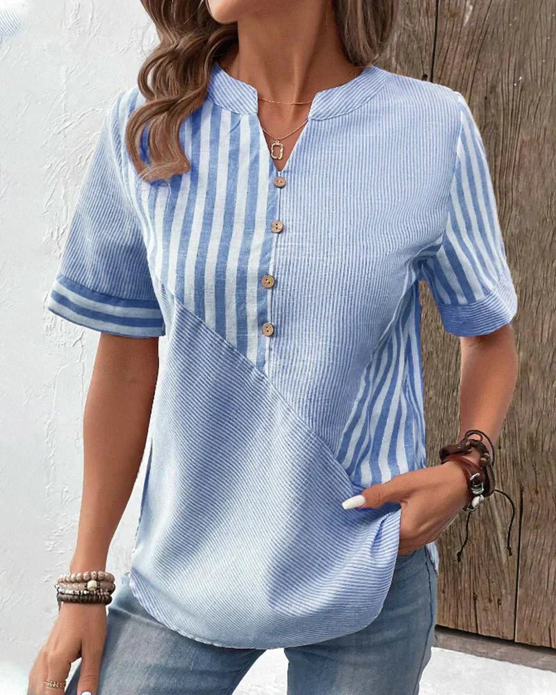 Maya™ Soft Stripe Top