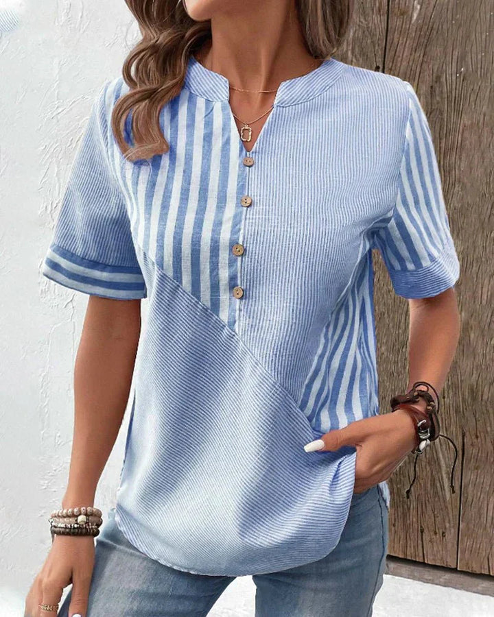 Maya™ Soft Stripe Top