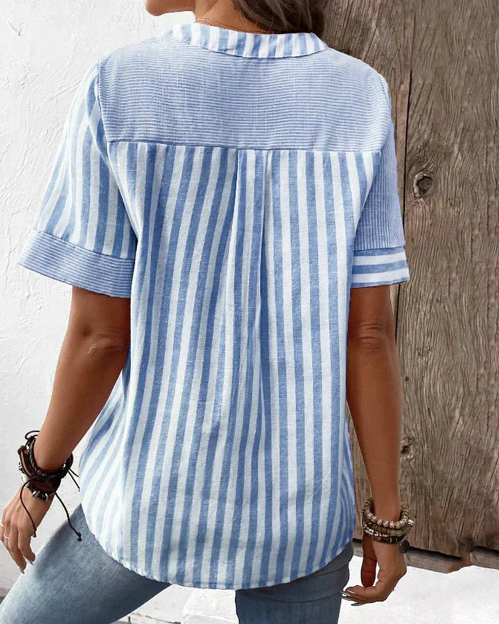 Maya™ Soft Stripe Top